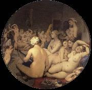 Jean-Auguste Dominique Ingres The Turkish bath painting